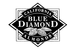 BLUE DIAMOND CALIFORNIA ALMONDS logo