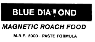 BLUE DIAMOND MAGNETIC ROACH FOOD logo