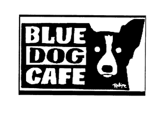 BLUE DOG CAFE logo