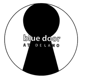 BLUE DOOR AT DELANO logo