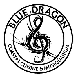 BLUE DRAGON COASTAL CUISINE & MUSIQUARIUM logo
