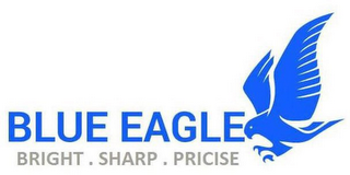BLUE EAGLE BRIGHT. SHARP. PRICISE logo