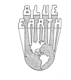 BLUE EARTH logo