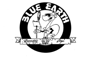 BLUE EARTH BE RECORDING CORP. logo