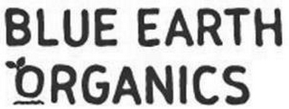 BLUE EARTH ORGANICS logo