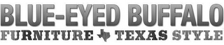 BLUE-EYED BUFFALO FURNITURE TEXAS STYLE logo