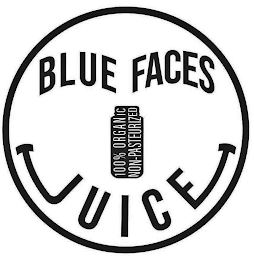 BLUE FACES JUICE logo