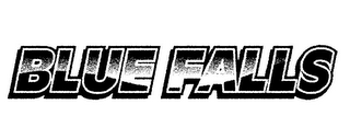 BLUE FALLS logo