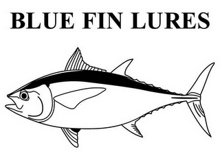 BLUE FIN LURES logo