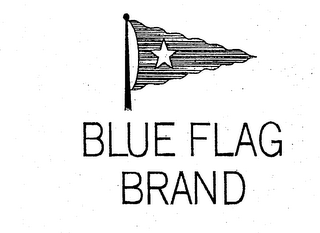 BLUE FLAG BRAND logo