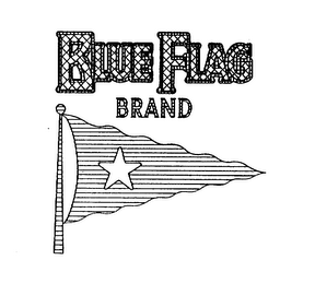 BLUE FLAG BRAND logo
