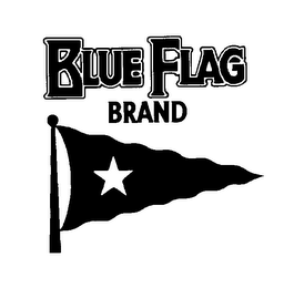 BLUE FLAG BRAND logo