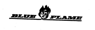 BLUE FLAME logo