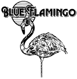 BLUE FLAMINGO logo