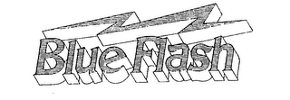 BLUE FLASH logo