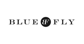 BLUE FLY BF logo