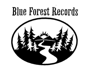 BLUE FOREST RECORDS logo