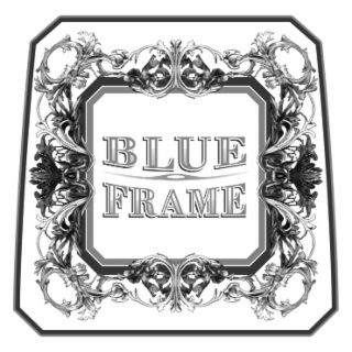 BLUE FRAME logo