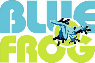 BLUE FROG logo