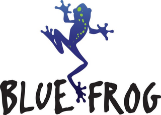 BLUE FROG logo