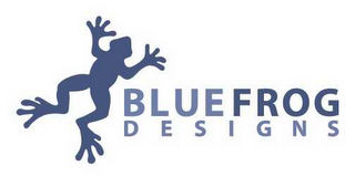 BLUE FROG DESIGNS logo