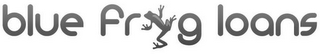 BLUE FROG LOANS logo