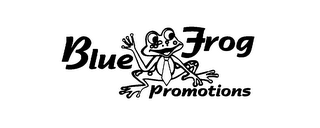 BLUE FROG PROMOTIONS logo