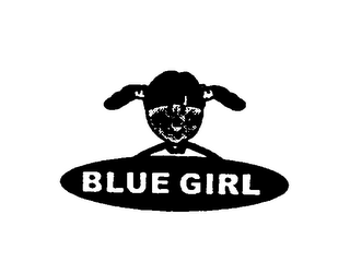 BLUE GIRL logo