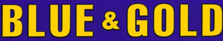 BLUE & GOLD logo
