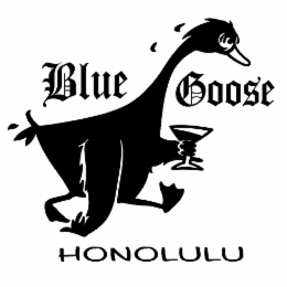 BLUE  GOOSE HONOLULU logo