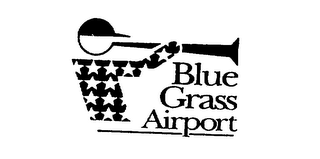 BLUE GRASS AIRPORT logo