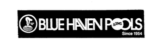 BLUE HAVEN POOLS & SPAS SINCE 1954 logo