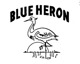 BLUE HERON logo