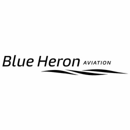 BLUE HERON AVIATION logo