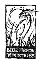 BLUE HERON MINISTRIES logo