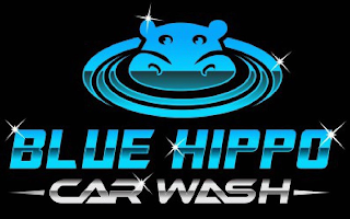 BLUE HIPPO CAR WASH logo