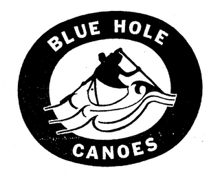 BLUE HOLE CANOES logo