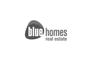 BLUE HOMES REAL ESTATE logo