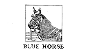 BLUE HORSE logo
