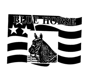 BLUE HORSE logo