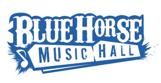 BLUE HORSE MUSIC HALL logo