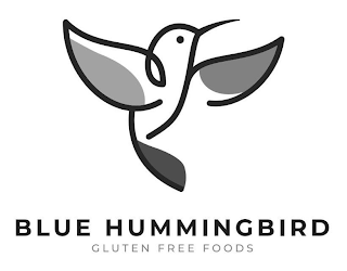 BLUE HUMMINGBIRD GLUTEN FREE FOODS logo