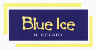 BLUE ICE IL GELATO logo