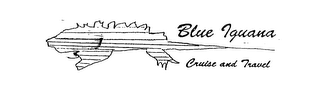 BLUE IGUANA CRUISE AND TRAVEL logo