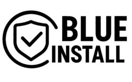 BLUE INSTALL logo