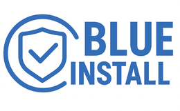 BLUE INSTALL logo