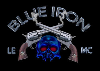 BLUE IRON LE MC logo