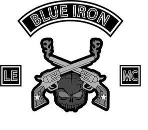 BLUE IRON LE MC logo