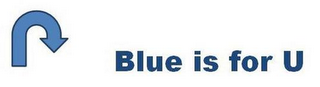 BLUE IS FOR U logo