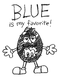 BLUE IS MY FAVORITE! M logo